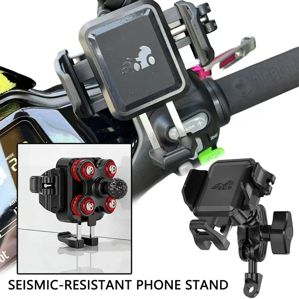 

Амортизирующий держатель для телефона для езды на мотоцикле, регулируемый, с защитой от кражи, для HONDA CM300 CM500 CM1100 ADV150 ADV350 NSS350 X-ADV750