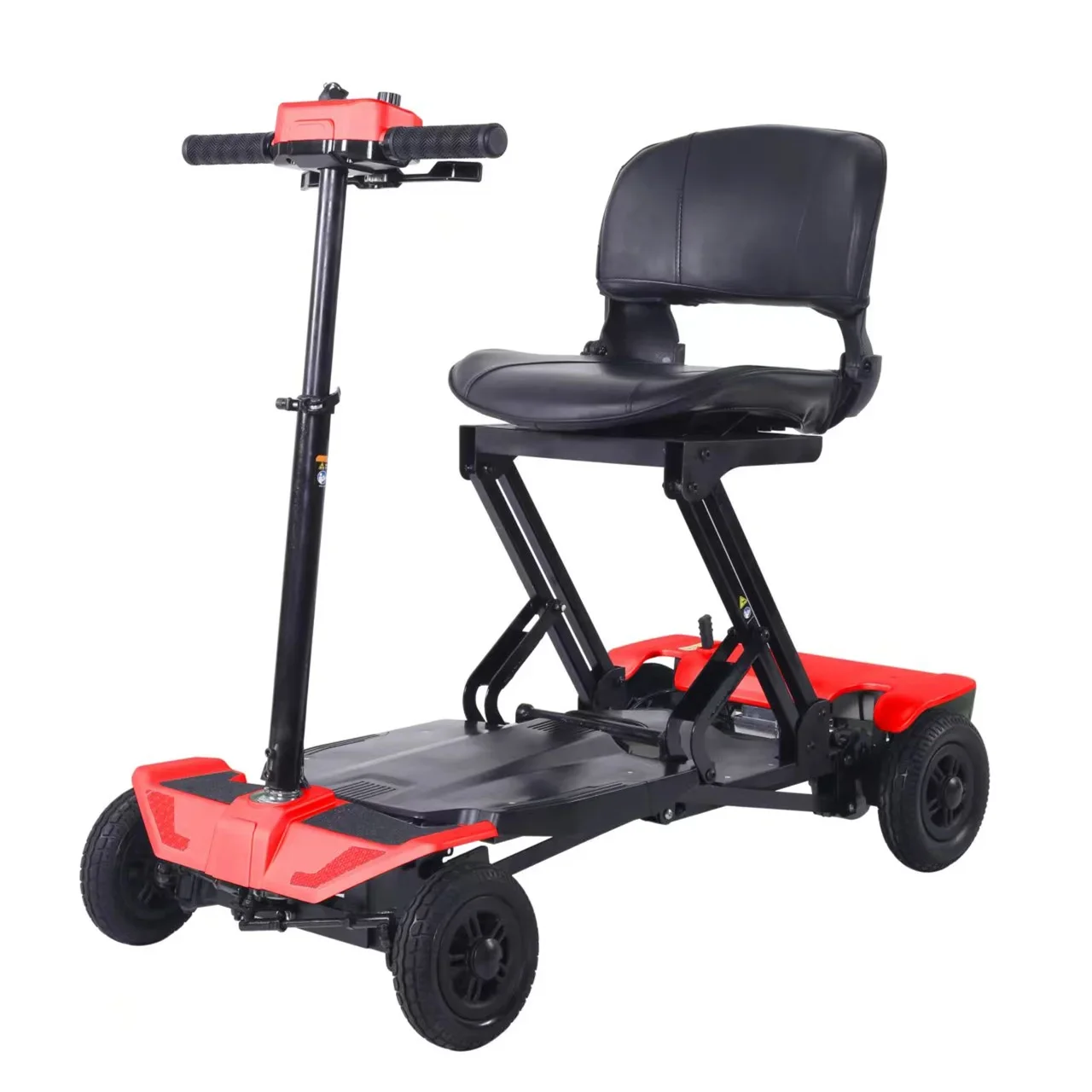 Automatic folding travel reduced mobility scooters for adult 4 wheel mobility power scooter for Seniors