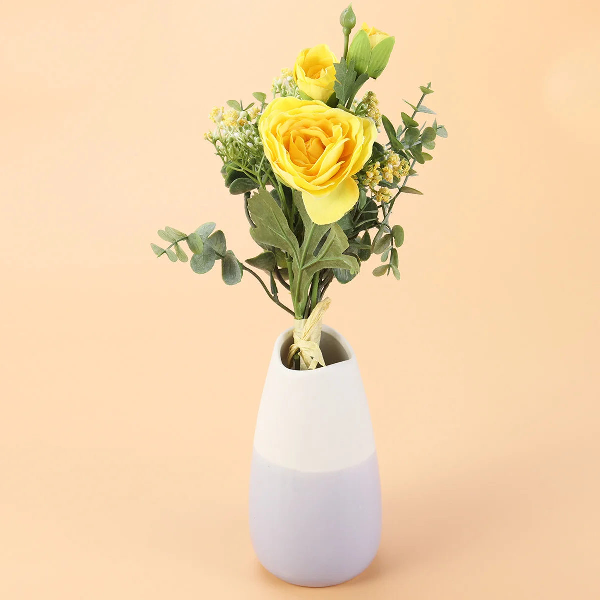 

1pc Artificial Flowers Lifelike Babysbreath Diy Floral Decor Wedding Party Home Office Decoration Cloth Bushes Uv Resistant