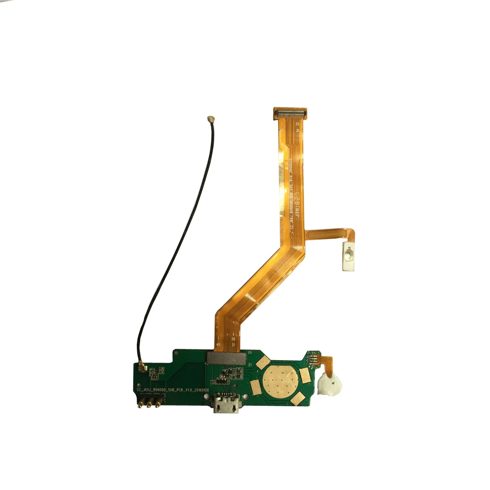 For Blackview BV6000 USB Charge Board/Main Board Flex Cable/Front Rear Camera/Volume Buttons/Battery Housings Frames Case Cover