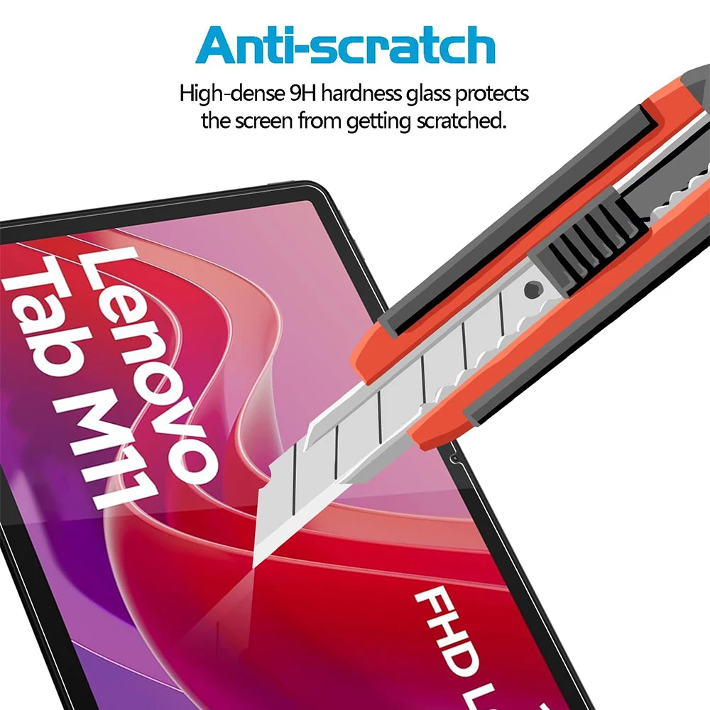 Für Lenovo Tab M11 2024 11 Zoll gehärtetes Glas Bildschirm TB-330FU TB-331FC 9H Tablet Anti Scratch klare Schutzfolie