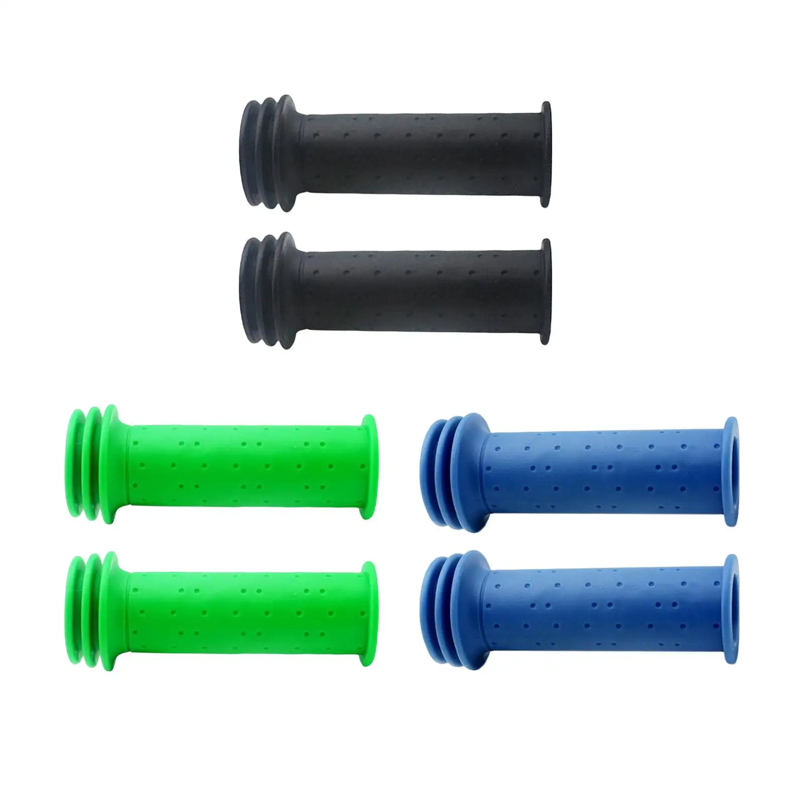 2 pieces soft mountain bike handlebar grips anti slip child BMX mountain bike