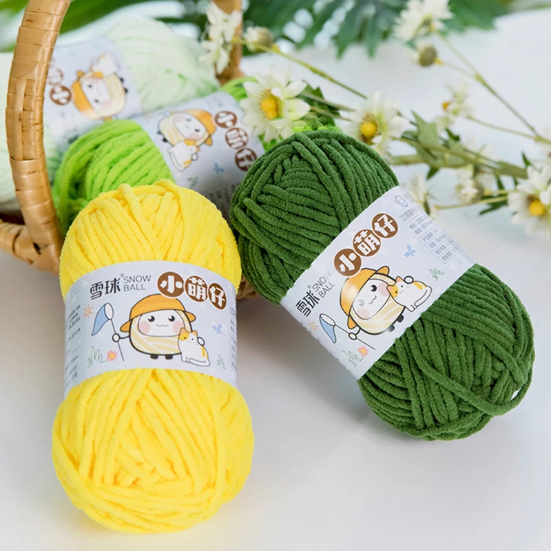 1pc 50g Handmade DIY Knitting Yarn Wool Line Scarf Hat Soft Thickness Line Crochet Yarn for Knitting - Image 6