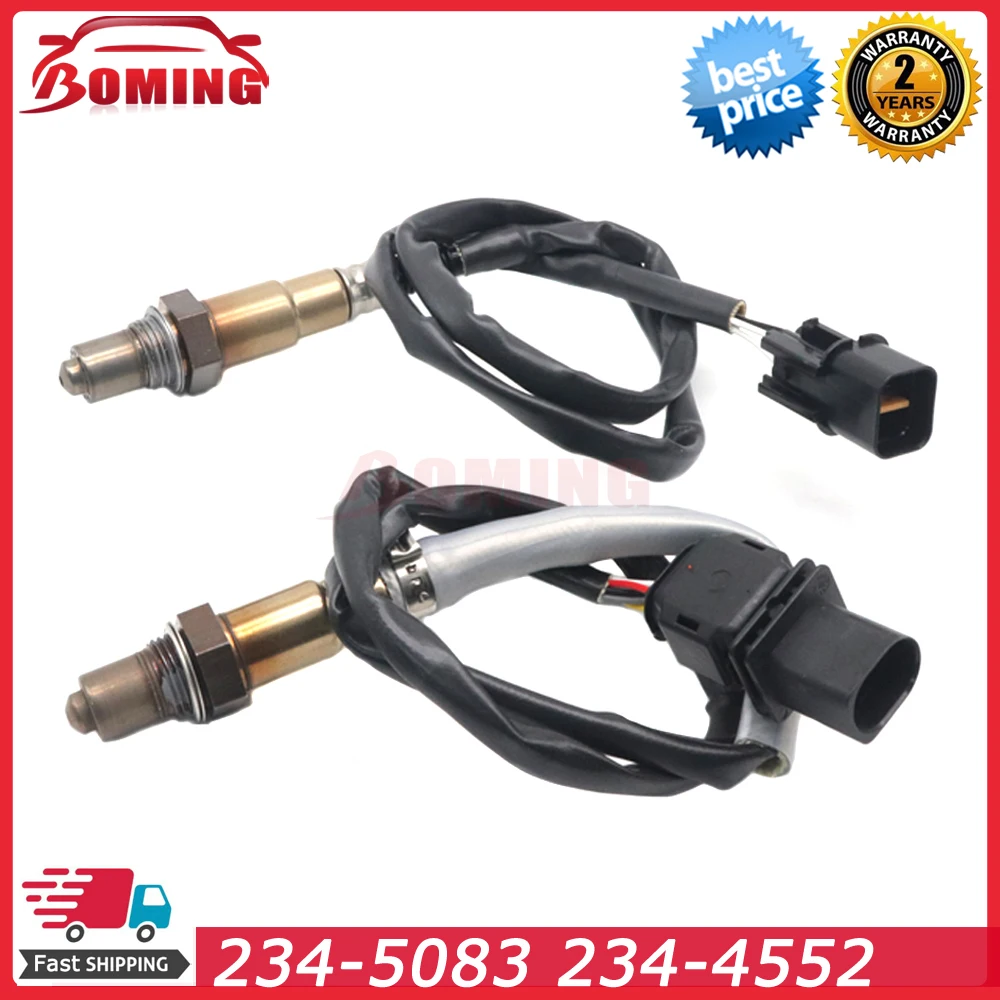 

2x Car Up&Downstream Lambda Oxygen Sensor 234-5083 234-4552 For Hyundai Elantra Kona Sonata Tucson Kia Forte Forte5 Optima