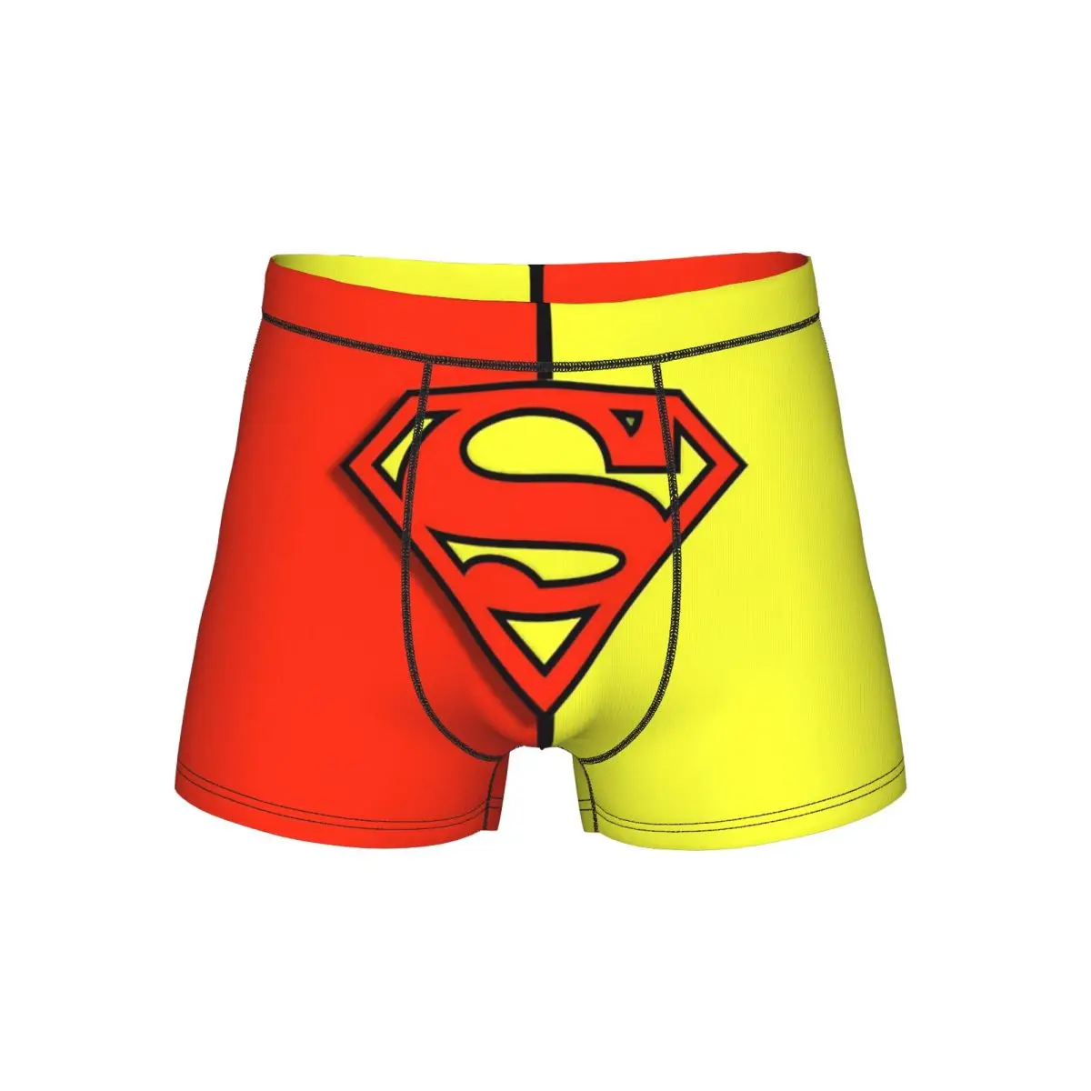 

Supermans Logo Men Long Underwear Boxer Briefs Shorts Panties Funny Soft Underpants for Male S-XXL