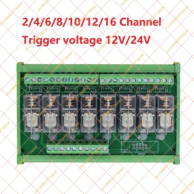 Multi-Channel PLC Output Signal Amplifier 16A Relay Module NPN/PNP Compatible