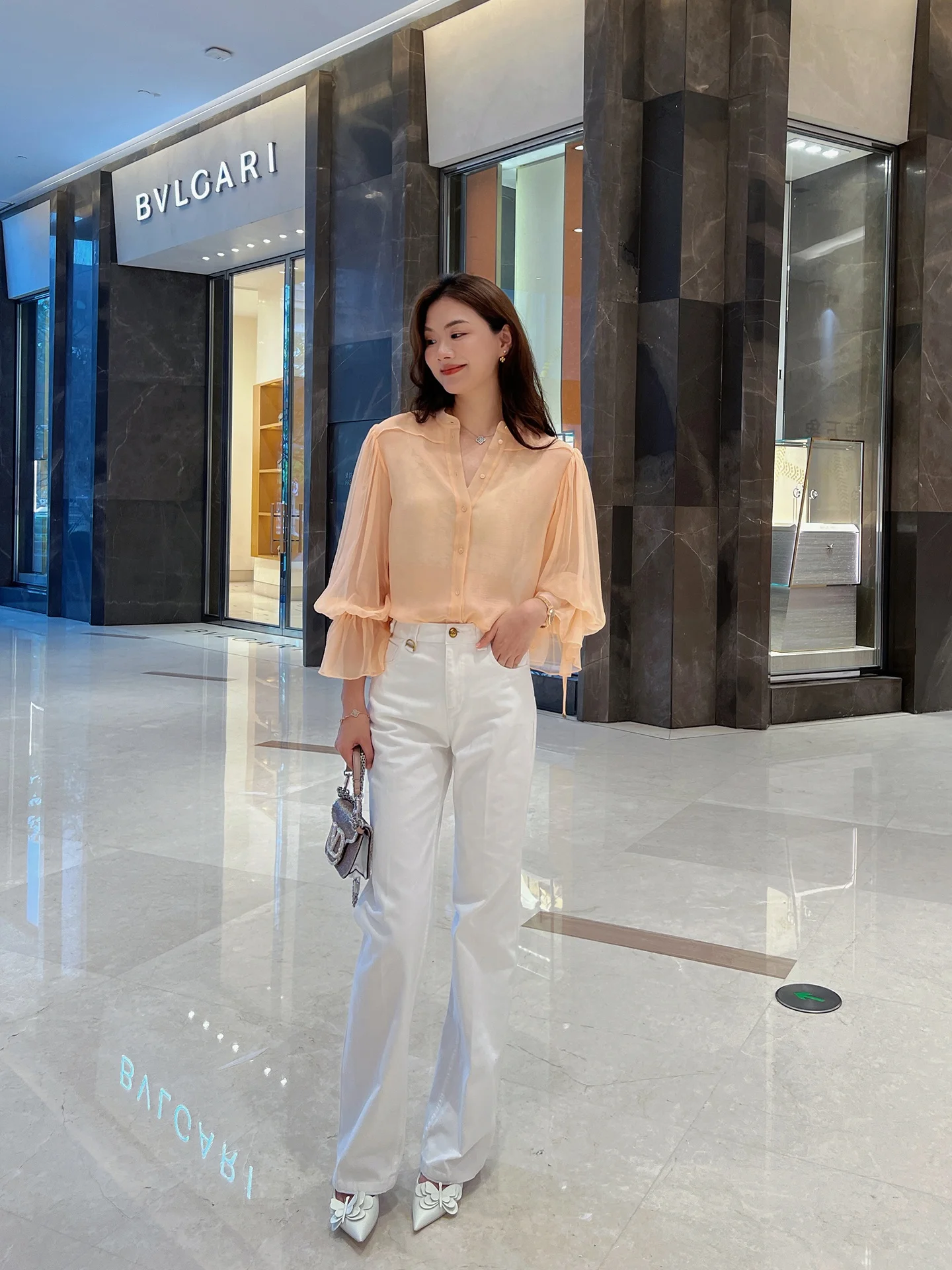 

Утягивающие джинсы с высокой талией и широкими штанинами, повседневные джинсы на молнии из хлопчатобумажной ткани, летняя коллекция, модные для поездок на работу, готовые женские...