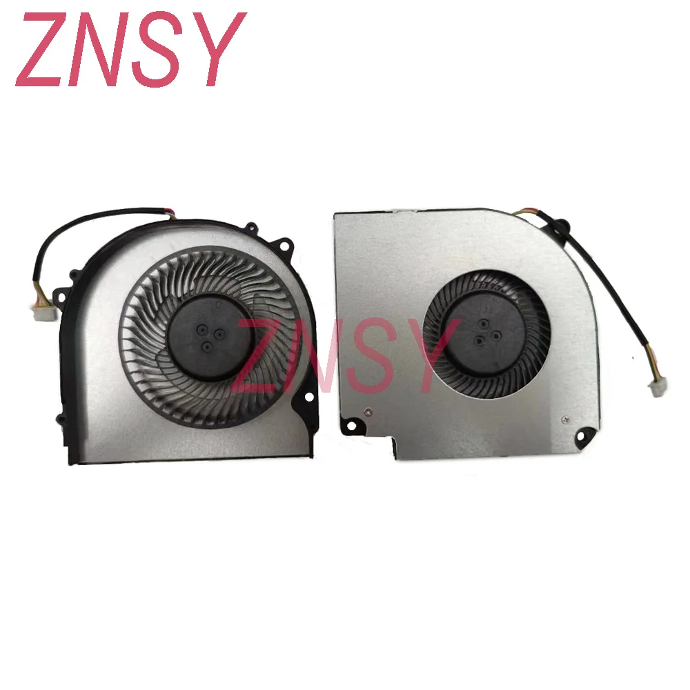 CPU GPU Fan For Hasee Z7M-CT5NA Z7M-CN7NA Z7M-CT7NK T58-V Z7M 6-31-NH5E2-202 EFC-70100V1-0AH Notebook Cooler Radiator Fans New