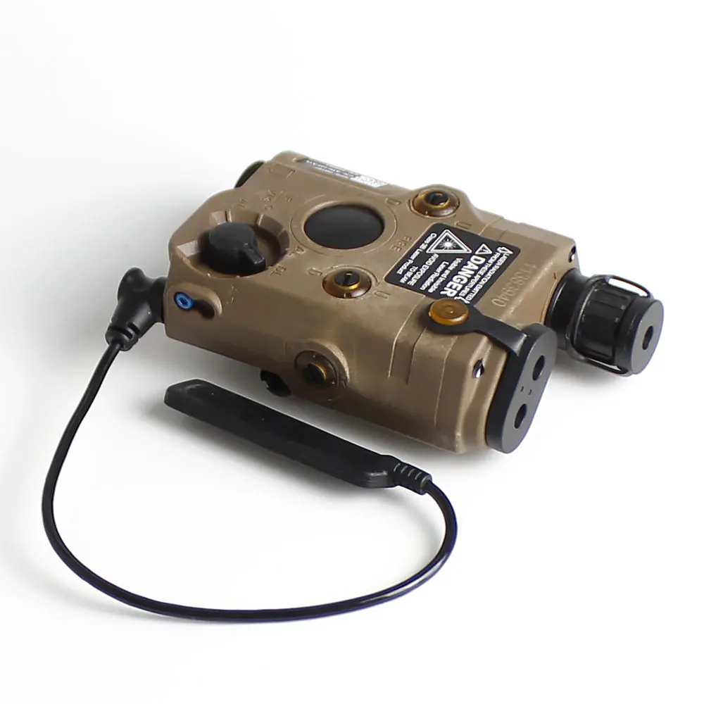SOTAC 2023 New Upgraded Ver Hunting Rifle PEQ-15 LDE Light IR Green Laser and IR Red Laser with Switch