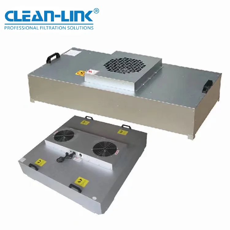 Custom Galvanized Steel with Aluminum air box hepa flow hood ceiling FFU hepa filter fan filter unit FFU for air clean equipment