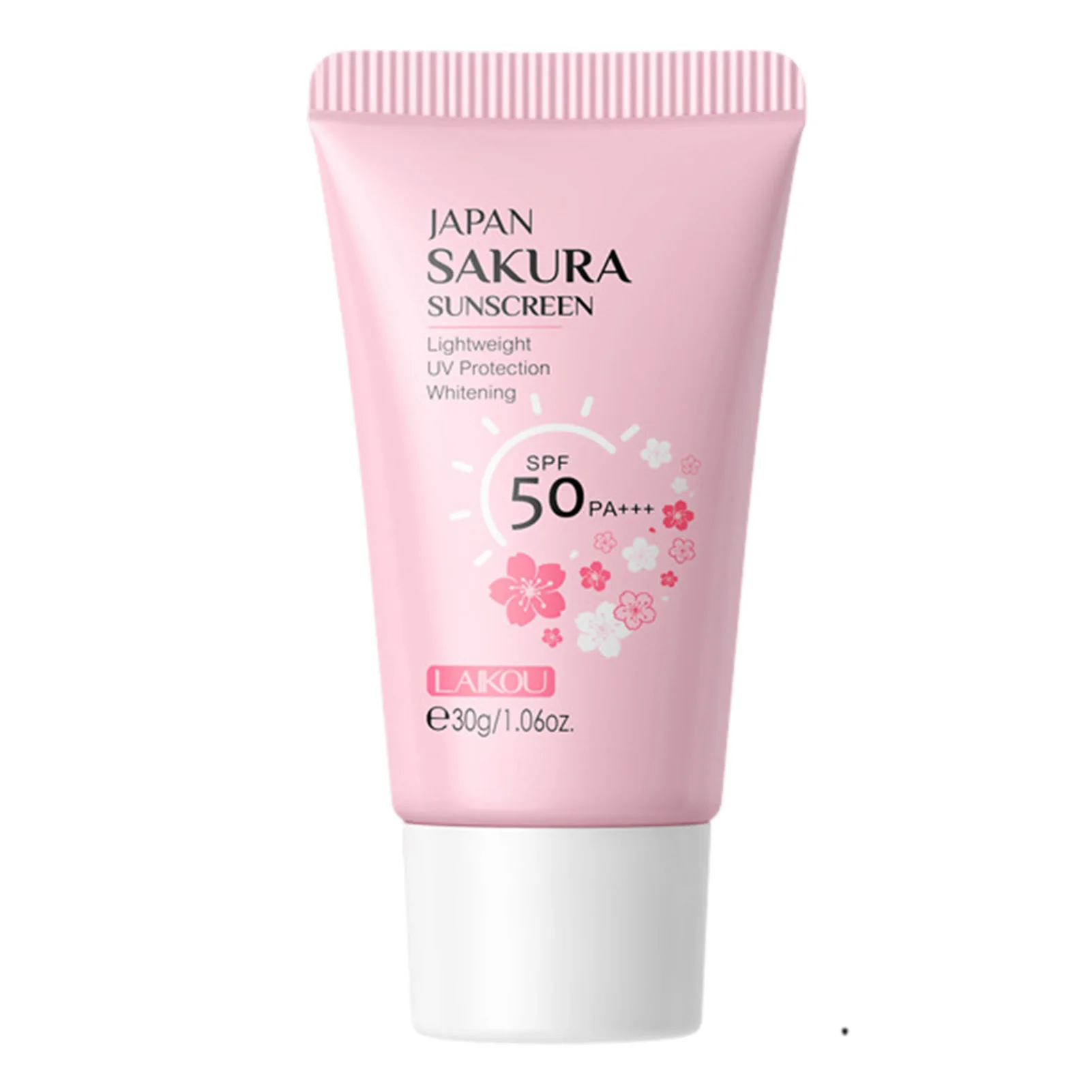 

1pcs Sakura Sunscreen Cream Protector Facial Sun Block Spf50 Gel Isolation Lotion Cream Facial Moisturizer Whitening cream 30g