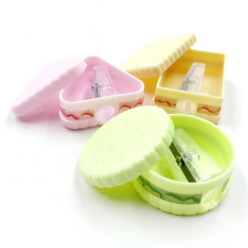 1 шт., точилка для карандашей в виде печенья