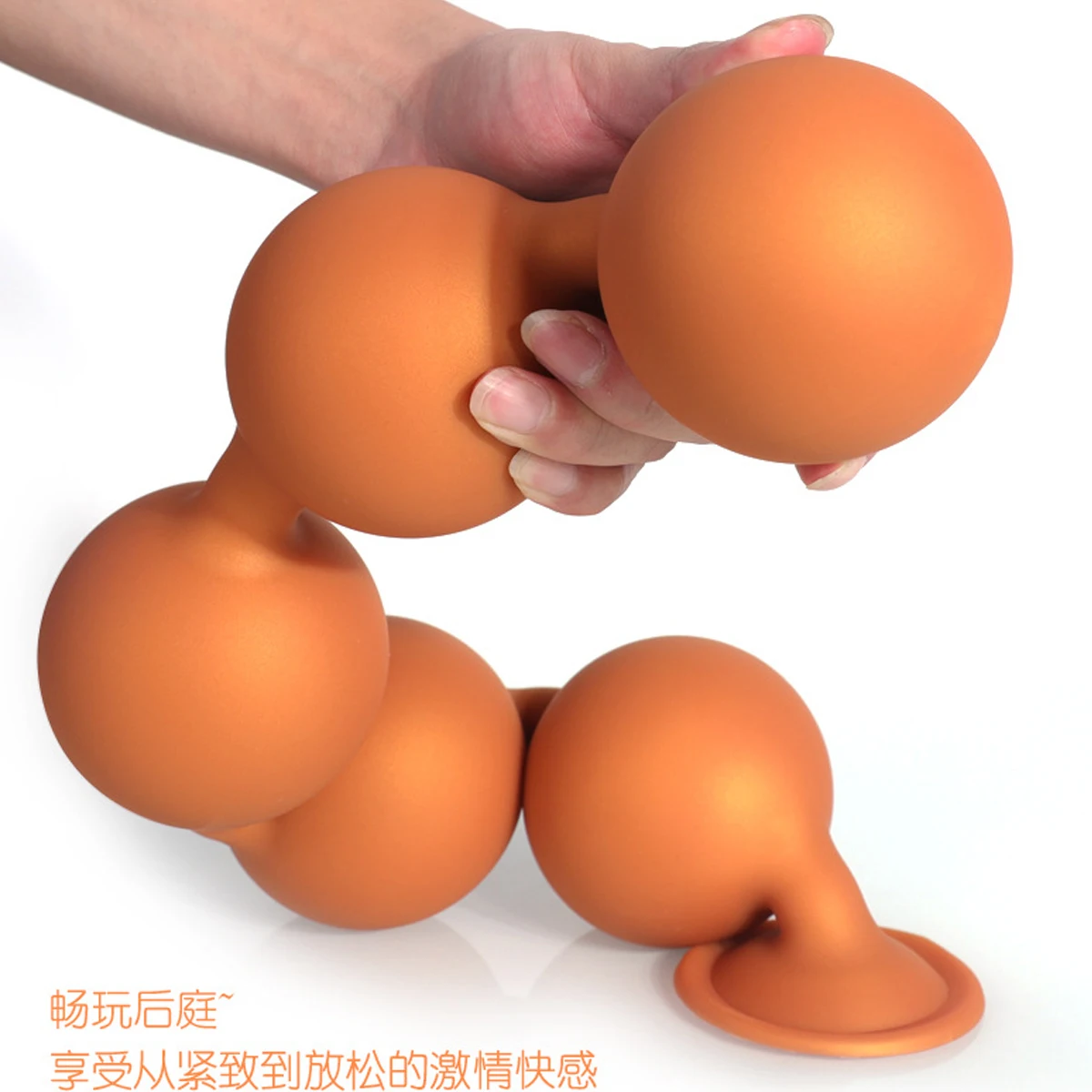 Silicone Big Anal Bead Ball, Ass Plug, Sex Toys, Jogos para Adultos, Sex Toys, Dilatador de Conforto Anal, Massageador de Próstata, Masturbação, Xxxl