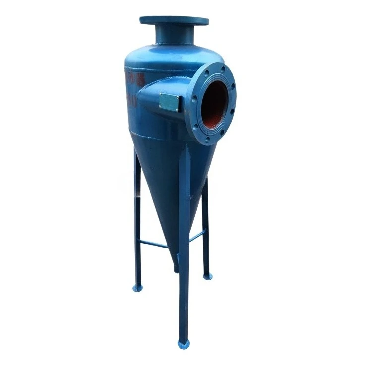 

Cyclone desander with sand sink tank, good desand effect DN100 desander