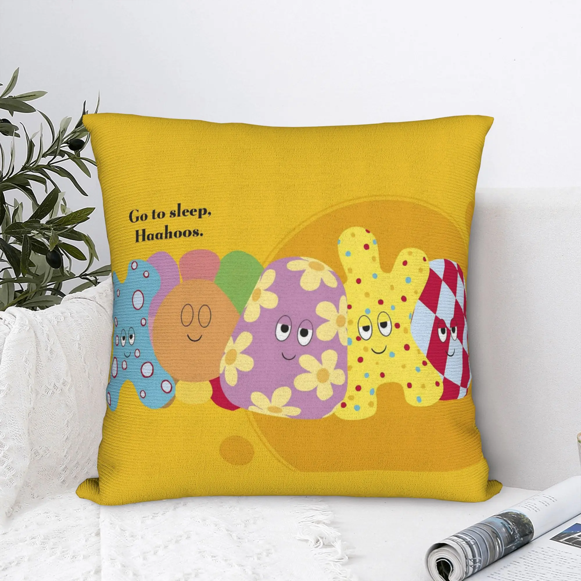 Printing Night Haahoos Gardens Cute Pillowcase Polyester Cushion Cover Decor Nostalgic Cartoon Pillow Case Cover Drop Shipping