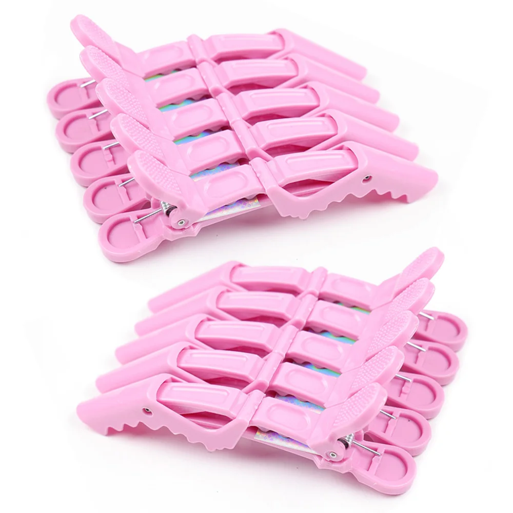 10/15Pcs Bunte Alligator Haar Clips Klemmen Friseur Professionelle Salon Haar Grip Krokodil Haarnadeln Haar Zubehör