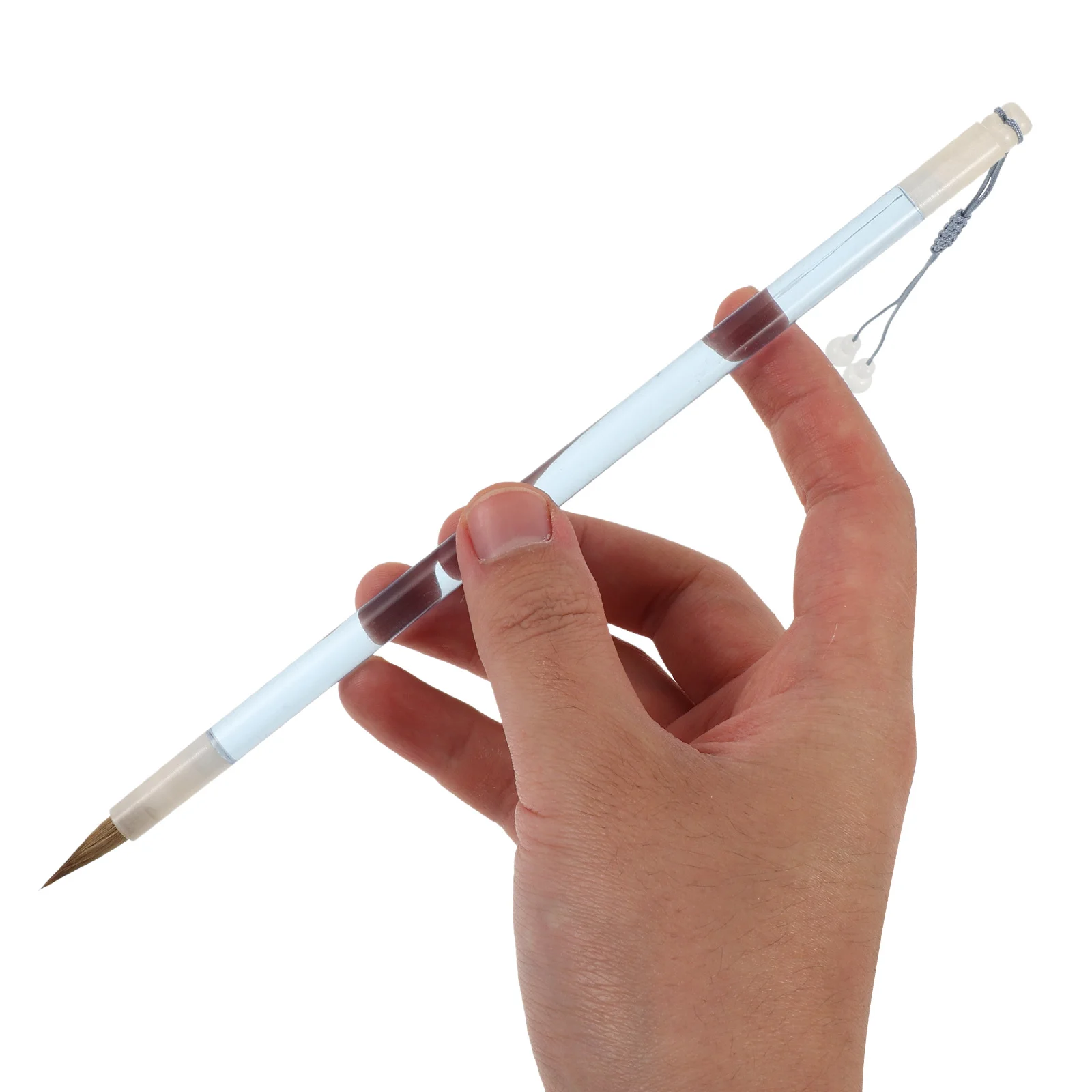 

2pcs Chinese Pen Traditional Calligraphy For Beginners Painting Writing Artistic Creation Calligraphy Practice Brush Ink