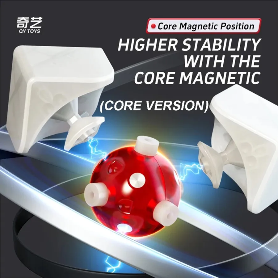 QiYi M Pro 2x2 Cubo Magico Magnetico Professionale 2×2 Velocità Puzzle Giocattoli Per Bambini 2x2 Speedcube Cubo Magico Giocattoli Per I Bambini