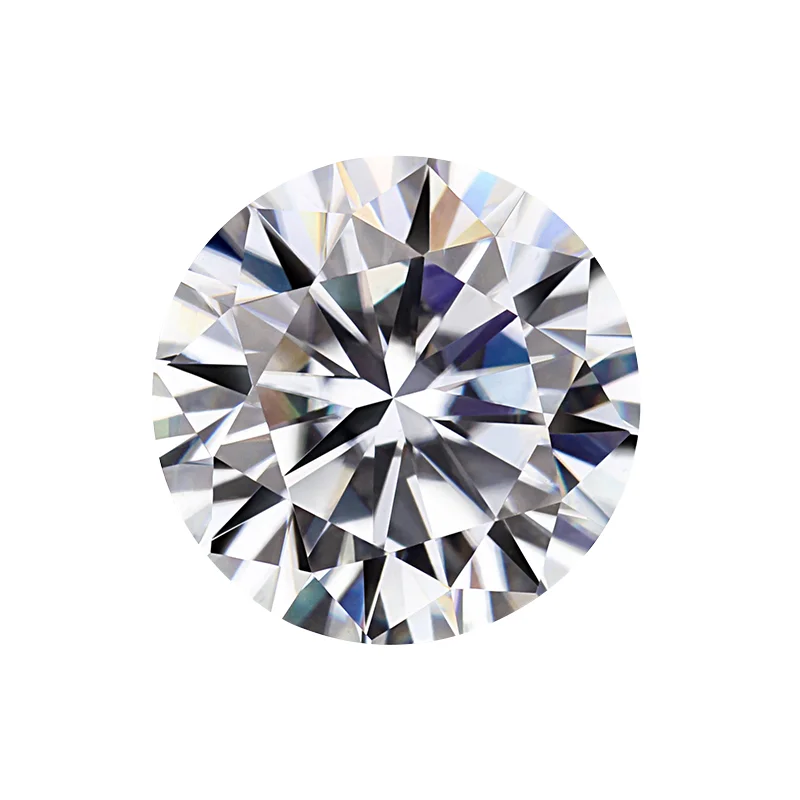 GRA certified Jewelry Stone 0.5ct 1ct 2ct 3ct 4ct 5ct D VVS1 Round Briiliant Cut Moissanite