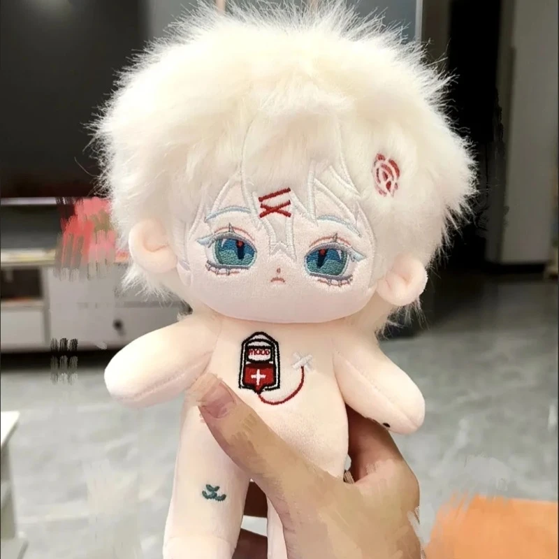 

20cm Anime Attributes 20cm Cotton Doll Cute Snake Plush With Skeleton Plush Figure Cartoon Dress-Up Collectible Toy Gift