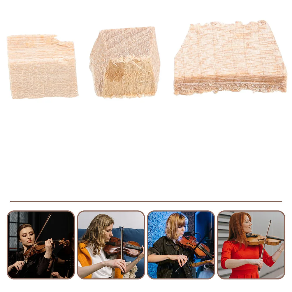 

3pcs Wood Violin Bow Plugs Replacement Parts For String Instruments Professional Accessories Balance Wedges Repair Kit Tool