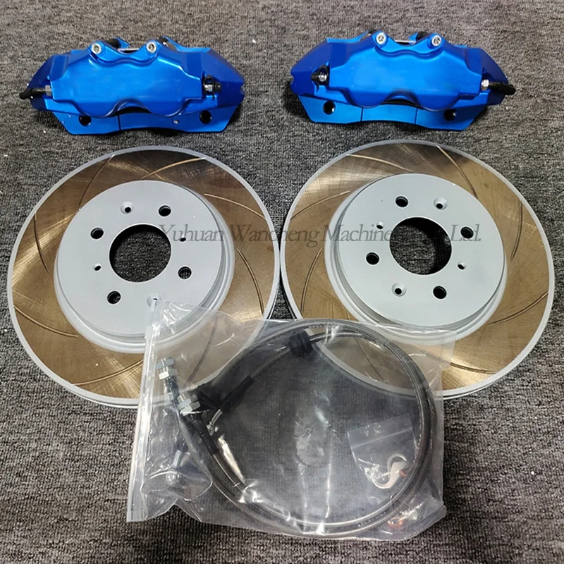 PSP Tuning Custom Auto Brake Parts 4-поршневой спортивный модифицированный гоночный тормозной суппорт SPOON Большой тормозной комплект для ободков 15 16 17 дюймов