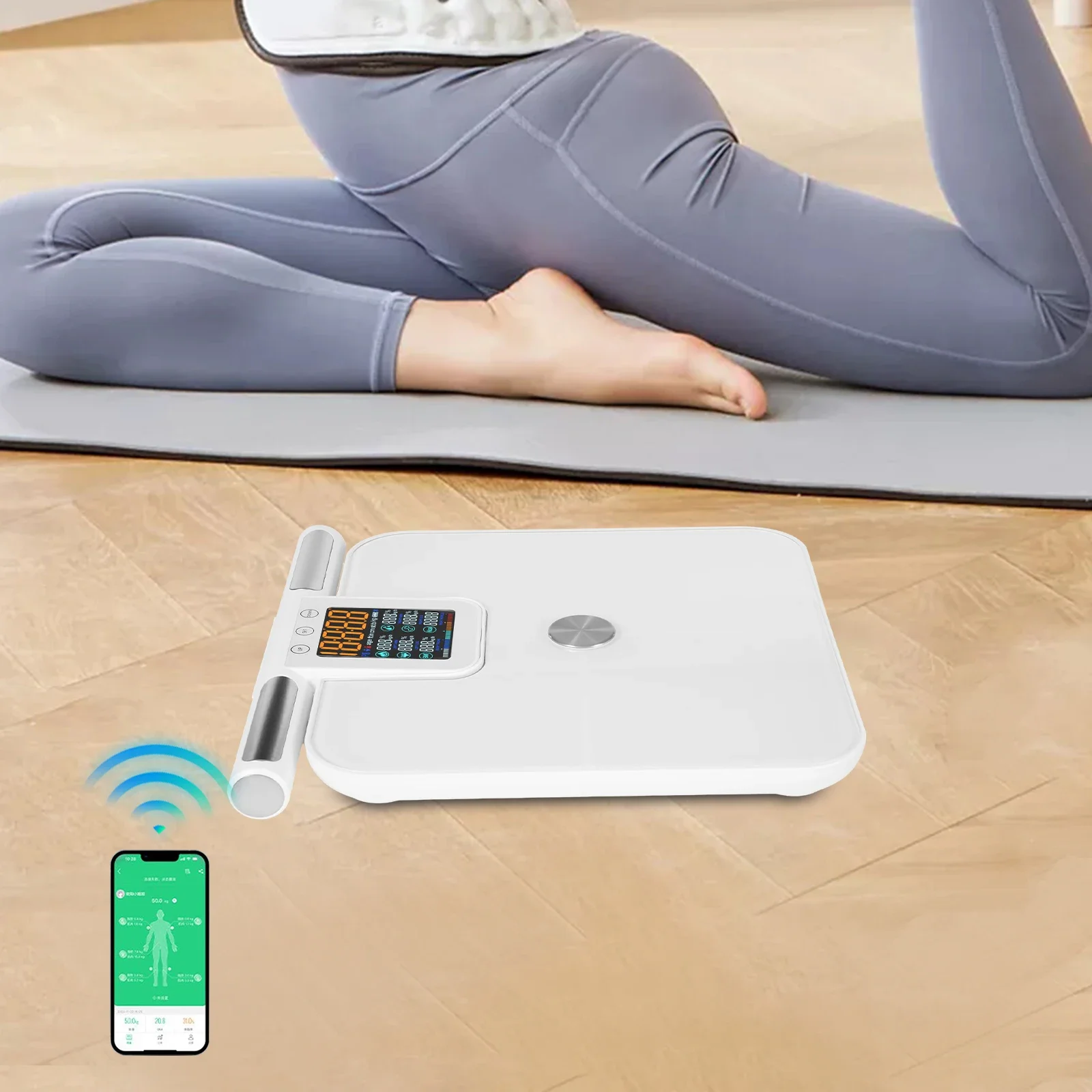 

Scale for Body Weight, Weight Scale, Bathroom Scale, Body Fat Scale, Smart Scale, Body Composition Analyzer, BMI Scale