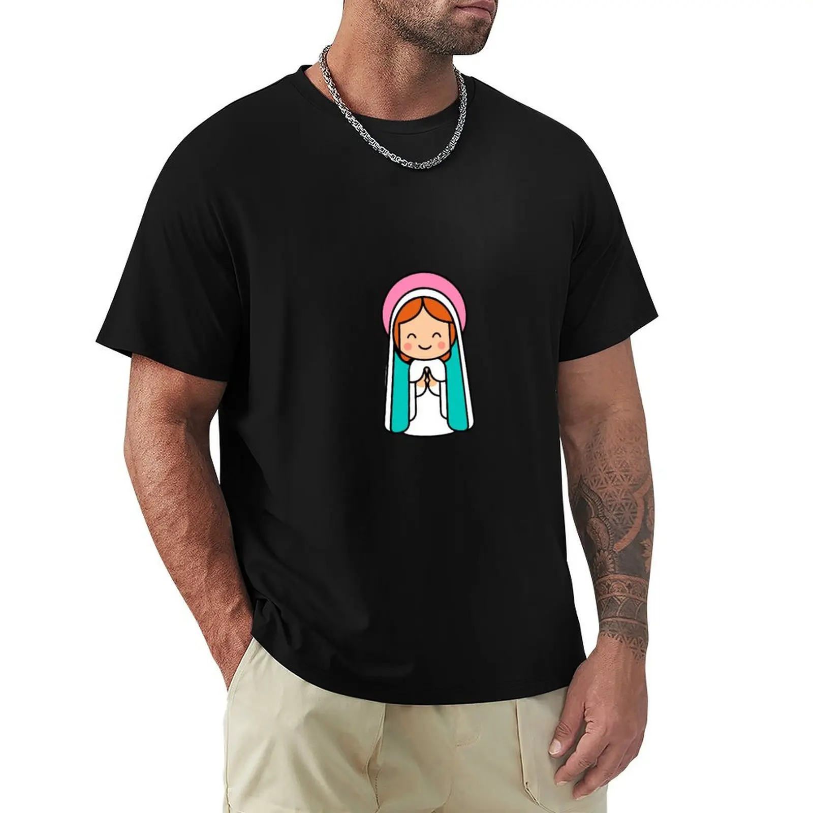 La Virgen De Guadalupe T-Shirt Summer Sports Quick Dry T-Shirt