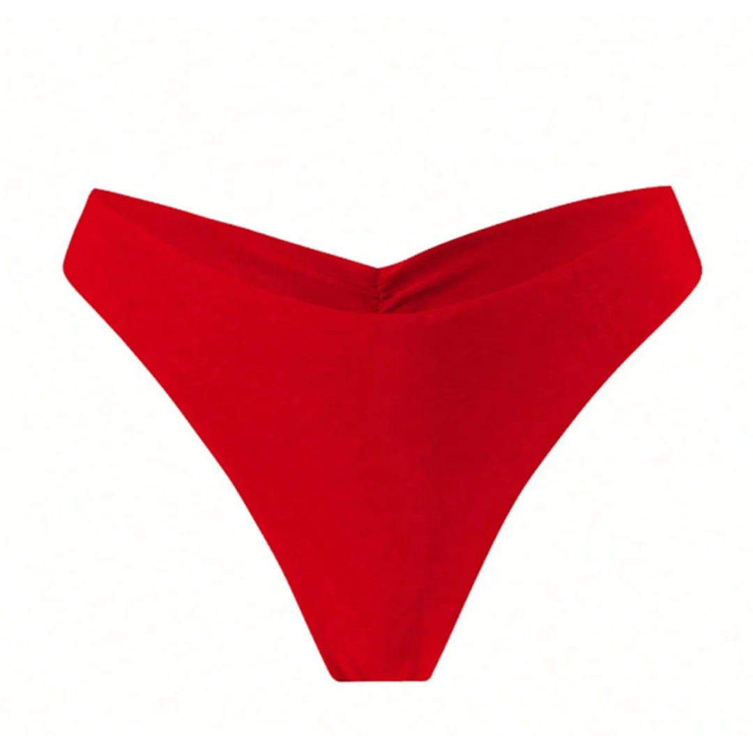 S - XL 2026 Neuer Scrunch Butt Tanga Bikini-Unterteil Badehose Damen Bademode Brasilianische Tanga-Höschen Unterwäsche V8050 – Detail 10