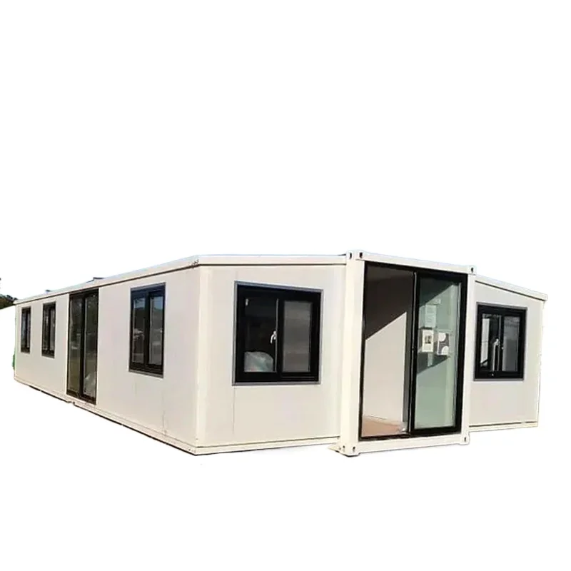 Luxury Extendable Modular Container Equipped  Prefabricated Building Houses Sandwich Panel Villa Bedrooms Kitchen