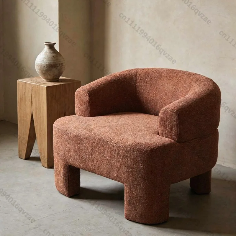 Leisure Chair Fabric Chair Fabric Living Room Armchair Fabric Bedroom Chair