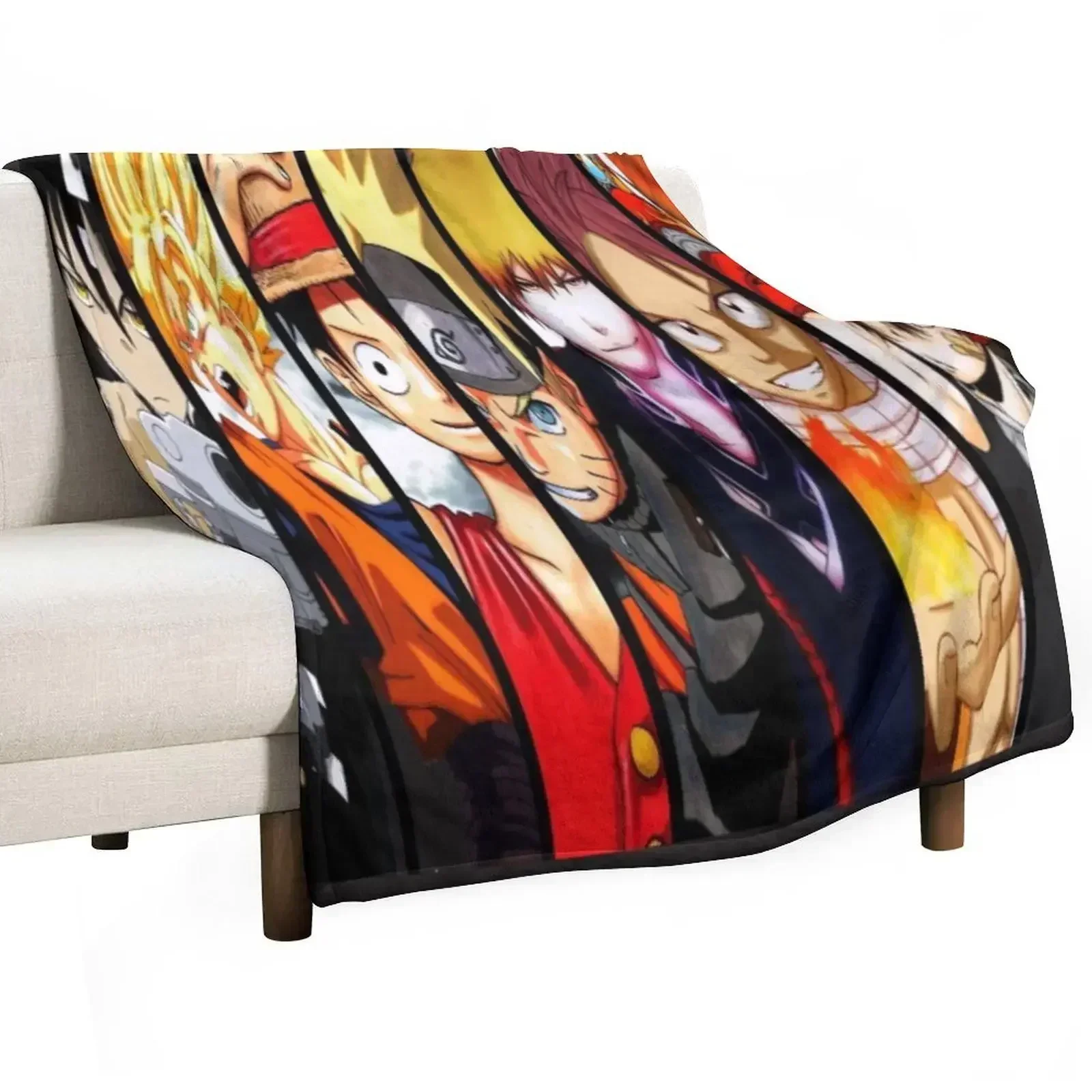 

anime Throw Blanket Vintage Beach Blankets