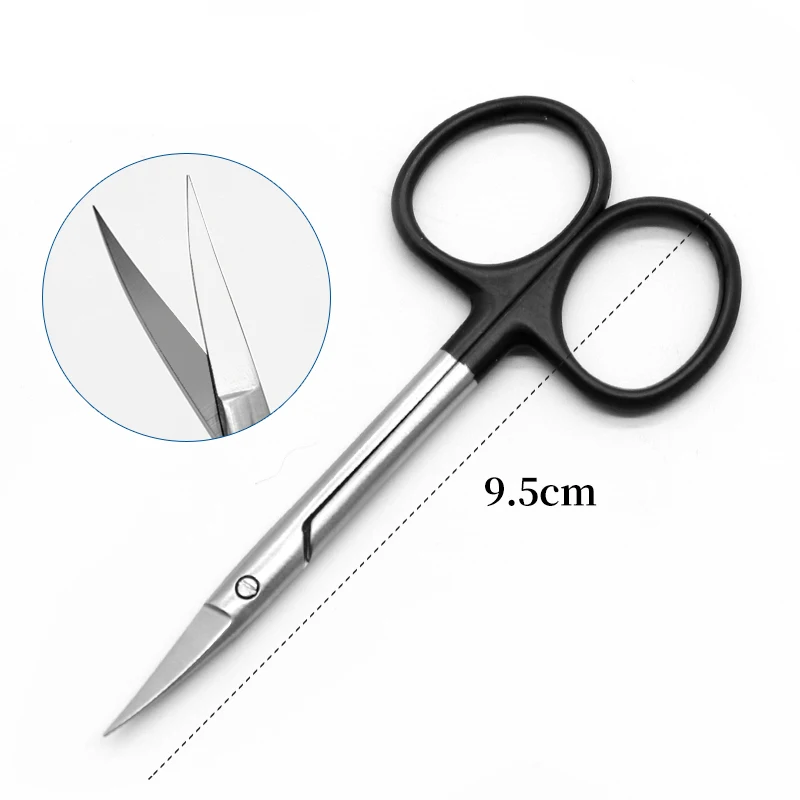 Branch scissors medical eye double eyelid embedding tissue scissors surgical instruments