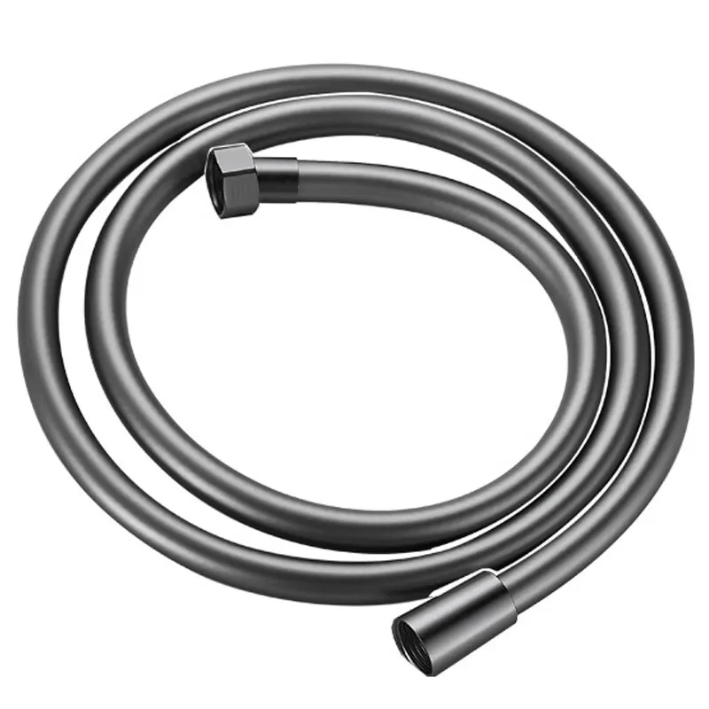 1.5/2m PVC Handheld Shower Head Hose Flexible Anti Winding Explosion-proof Water Tube Bathroom Faucet Hose Extension Pipe view 5