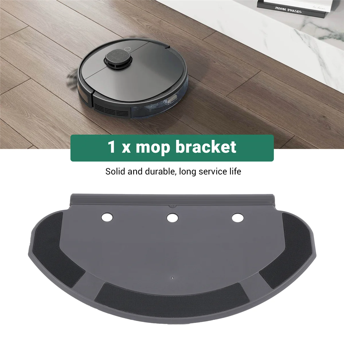 AC66 New Mop Cloth Bracket for Ecovacs Deebot Ozmo 920 / 950 T5Max Sweeping Robot Parts Replacement