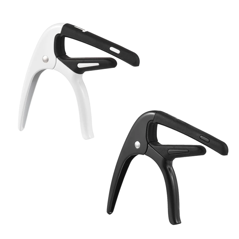 Portable Guitar Capo Professional Guitar Tone Changer With Guitar Pick For Acoustic Electric Guitars Ukulele Mandolin B 1 PCS