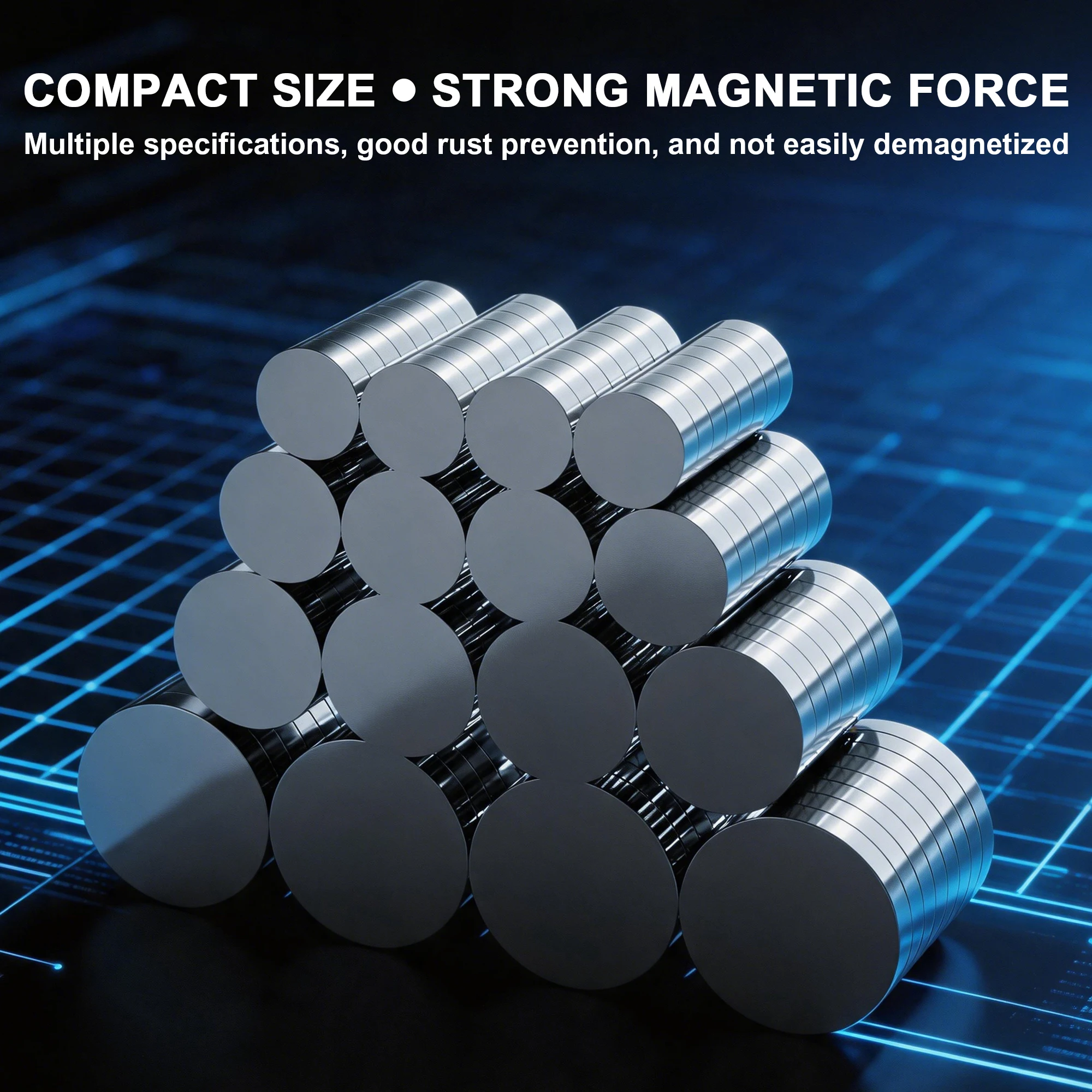 

10 20 50PCS/LOT Tiny Magnets Small Magnets For Bambu Lab Circular N52 magnet DIY Parts for 3D printer parts