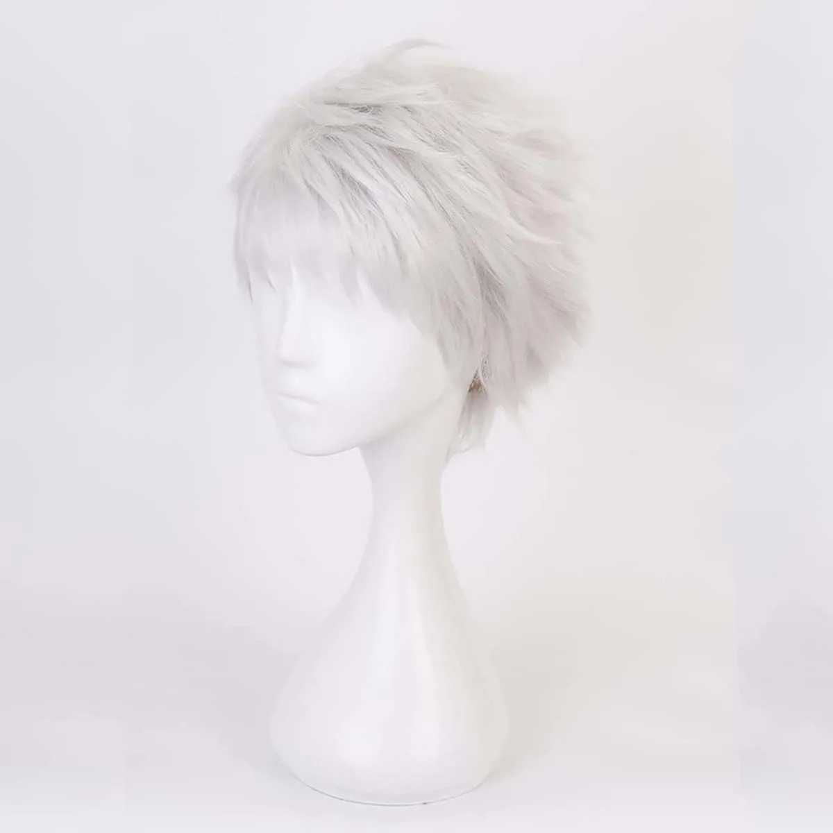 Game Twisted-Wonderland Kalim Al-Asim White Cosplay Wig