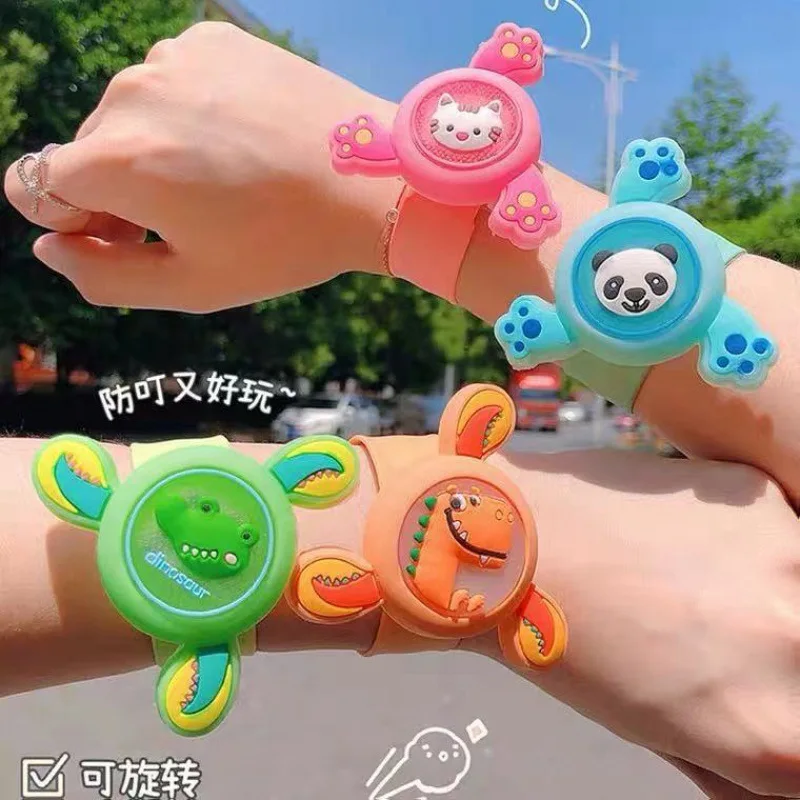 10 Pulseras Giratorias de Burbujas Luminosas LED Divertidas, Regalo para Niños, Cumpleaños, Boda, Invitados, Carnaval, Navidad, Paquete de Regalos para Niños, Recompensa