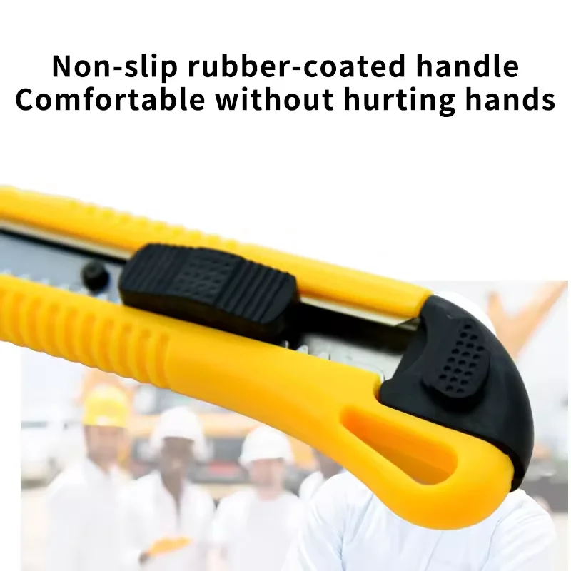 18 مللي متر سكّين متعدّد الاستخدامات صندوق القاطع 6 في 1 متعددة الأغراض الفولاذ المقاوم للصدأ قابل للسحب الثقيلة مقاوم للماء المفاجئة قاطع سكين 20 قطعة