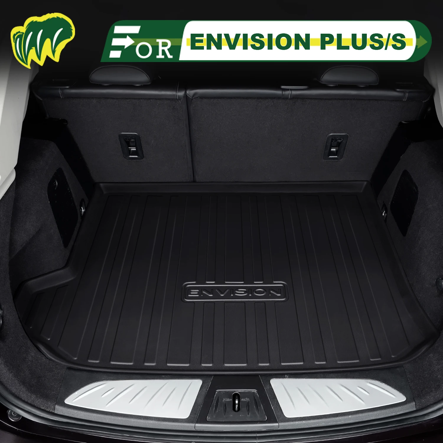 

For Buick ENVISION PLUS/S 2014-2025 TPE Custom Fit Car Trunk Mat All Season Mat 3D Shaped Trunk Liner Rear Trunk Protection Mat