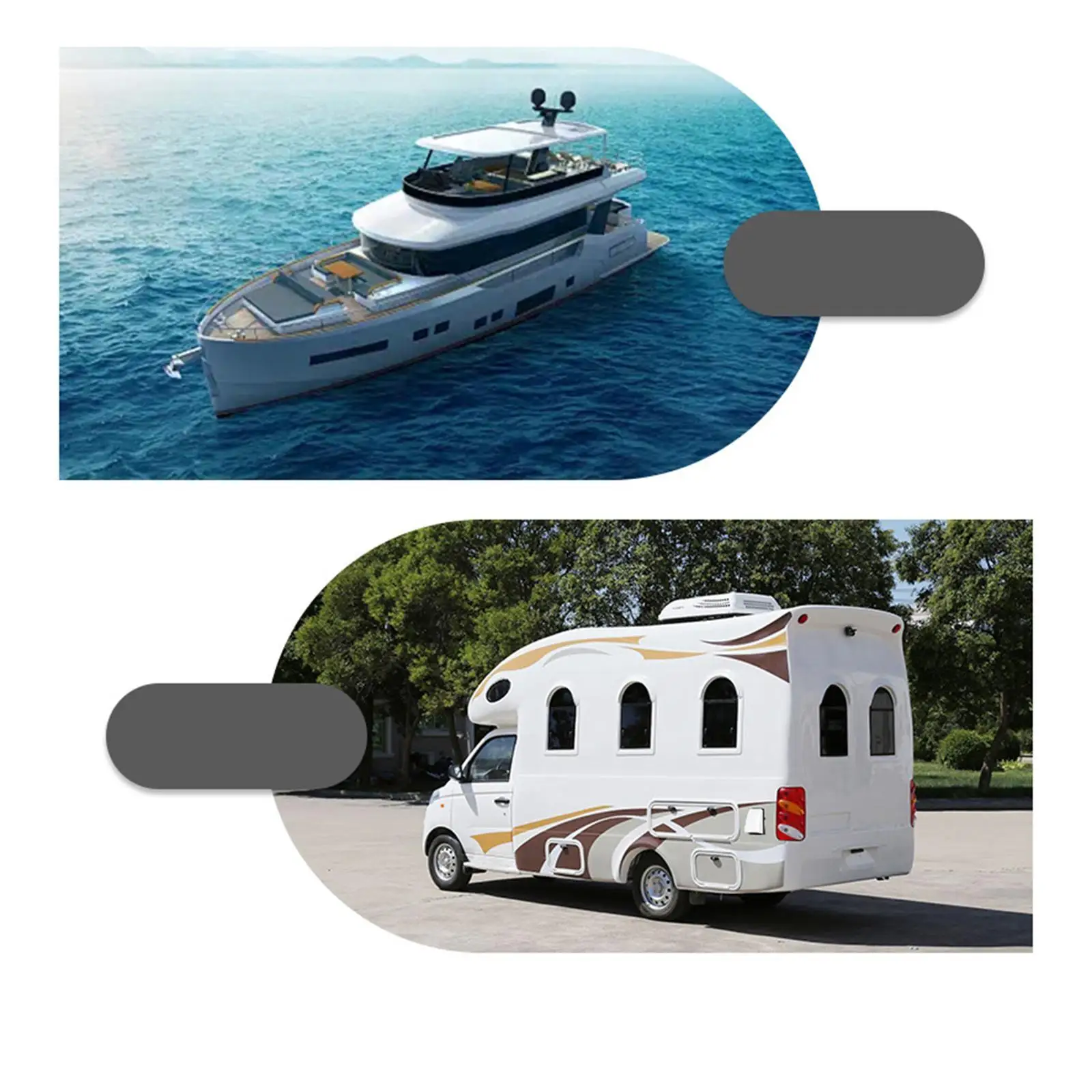 

Marine Cowl Vent Easy Install ABS Outdoor Air Exhaust Hood Cover Practical Replacement for Boat Yacht RV Ventilation