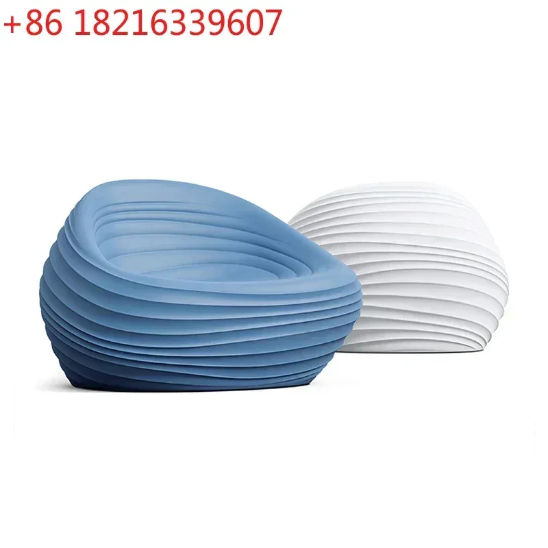 TAO Leisure Chair Hotel Villa Garden Model Room FRP Shell Shaped Chair