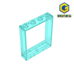 Gobricks GDS-765 FRAME 1X4X4 - 1x4x4 Window compatible with lego 6154 children's DIY Educational Building Blocks Technical