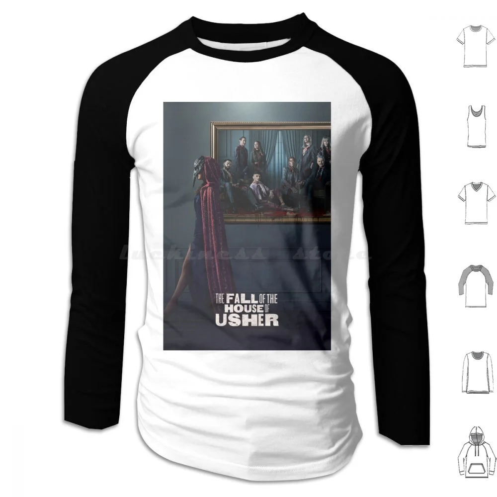 Of The House Of Usher Hoodies Long Sleeve Of The House Of Usher Of The House Of Usher Netflix House Of Usher Of The