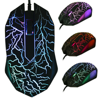 Colorful LED Computer Gaming Mouse Professional Ultra-precise For Dota 2 LOL Gamer Mouse Ergonomic 3200 DPI USB Wired Mouse