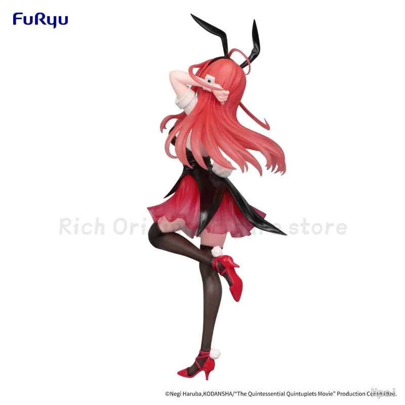 【Op voorraad】Originele FuRyu The Quintessential Quintuplets Trio-Try-iT Figuur Nakano Itsuki Bunny Girl Modellen Anime Ornamenten