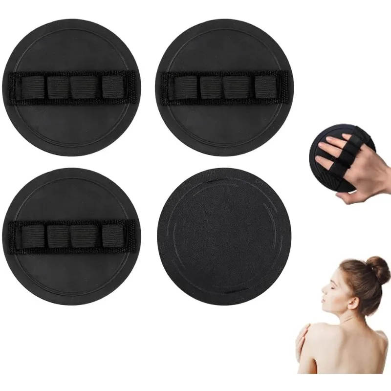 Soft Rubber Shower Scrubber, 2026 New Exfoliating Scrub Bath Pads