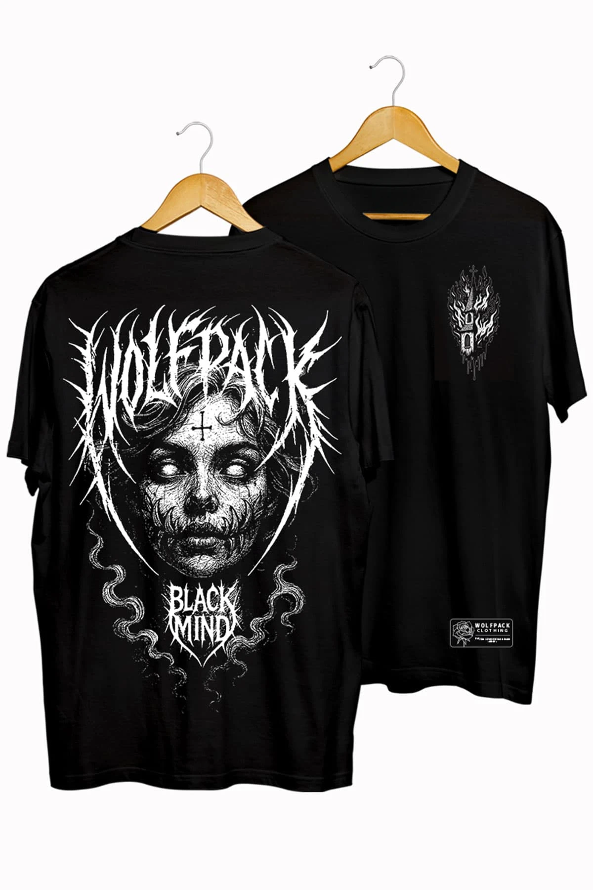ABYSS HOUND TEE Retro Tattoo Art Style Summer Casual T-Shirt Men's and Women's Luxury Brand Top 2026 New