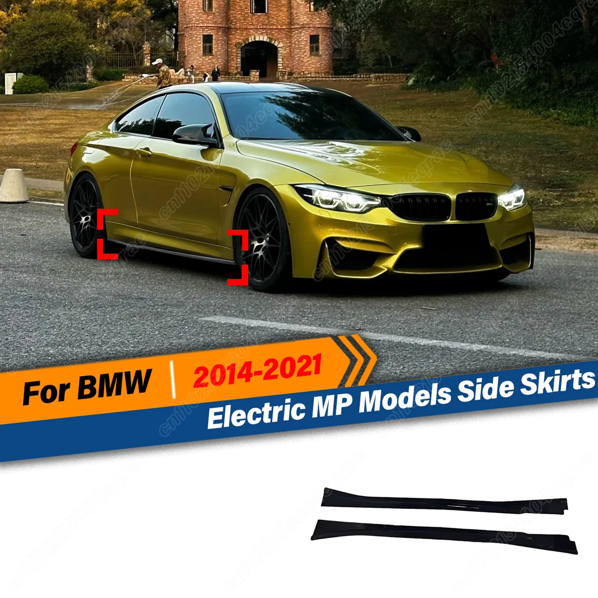 

Для электромобилей BMW i3 (модели MP) 2014-2021 годов выпуска: комплект из 4-х двухсекционных спойлеров-диффузоров